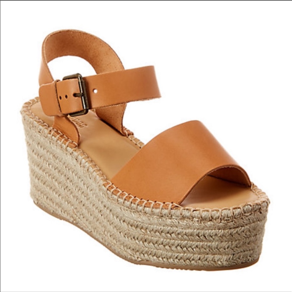 LIKE NEW, with box SOLUDOS brown platform sandals
